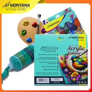 MONTANA Cat Akrilic Akrylic Color Set 6 Warna TAC-35ML