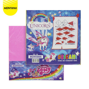 MONTANA KERTAS ORIGAMI 20 X 20 KERTAS LIPAT KERTAS WARNA