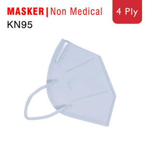 MONTANA Masker KN95 4 Ply 1 Pcs Non Medical Protective Mask