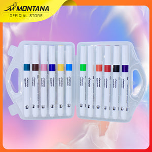 MONTANA Spidol Akrilik Acrylic Marker 12 Warna MAC-12 1S