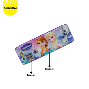 MONTANA Kotak Pensil 22x8x4 Cm Pencil Case Study Set Tempat Alat Tulis 528