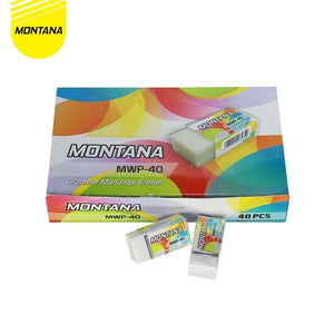 MONTANA Eraser / Penghapus karet putih, bahan latex putih bersih