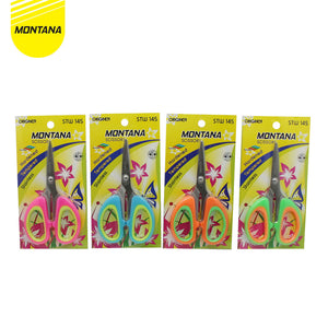 MONTANA Scissors Gunting Stainless Steel 11.4 Cm Multipurpose Kuat Tajam Anti Karat STW-145/Lusin