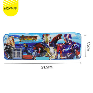 MONTANA Kotak Pensil 22x8x4 Cm Pencil Case Study Set Tempat Alat Tulis 528