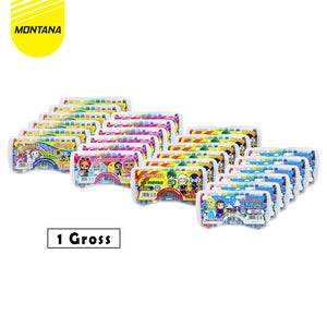 MONTANA Oil Pastel Krayon Minyak 12 Warna Waterproof Alat Mewarnai TOP-12 1 Gross
