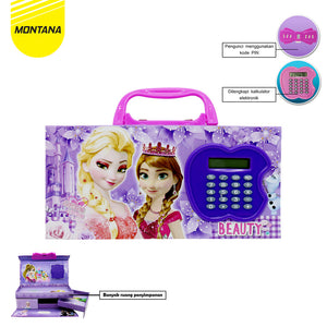 MONTANA Kotak Pensil 19x10x7 Cm Pencil Case Study Set Tempat Alat Tulis 218