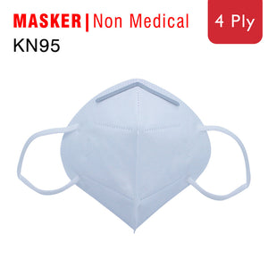 MONTANA Masker KN95 4 Ply 1 Pcs Non Medical Protective Mask