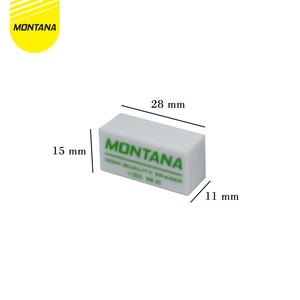 MONTANA Paket Ujian Pensil MT2B CID 2 Pcs + Penghapus MW-40 1 Pcs + Sharpener Rautan 1 Pcs TSJ-24