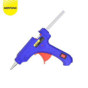 MONTANA Glue Gun 20 Watt + Glue Stick Refill 3 Pcs Perekat Serbaguna GG-01+TLG-02