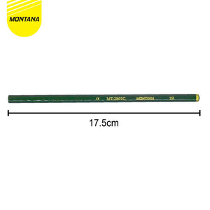 MONTANA Pensil 2B Lulus Uji Komputer 1 Gross Pencil Alat Tulis Sekolah dan Kantor MT2B01-G