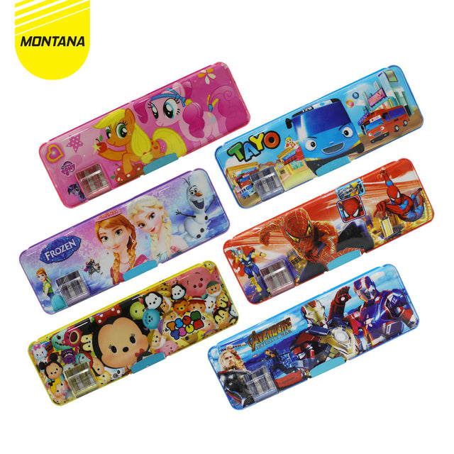 MONTANA Kotak Pensil 22x8x4 Cm Pencil Case Study Set Tempat Alat Tulis 528