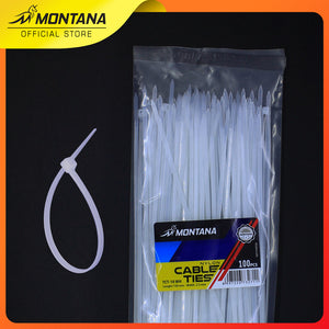 MONTANA Cable Ties Nylon Kabel Tis Pengikat 100Pcs TCT-10WH