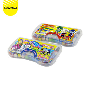 MONTANA Oil Pastel Krayon Minyak 12 Warna Waterproof Alat Mewarnai TOP-12 1 Gross