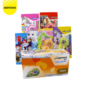 MONTANA Correction Tape Pita Koreksi 8.5 m x 3.5 cm High Quality Pita Koreksi FR-1/LUSIN
