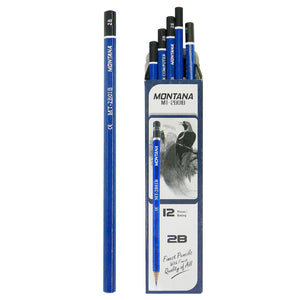 MONTANA Bundling Pensil 2B 3 Lusin Gratis 1 Lusin Pensil Karakter Pencil Alat Tulis