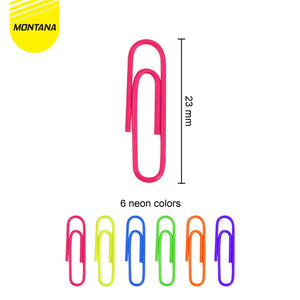 MONTANA Paper Clip 23 mm 1 Box 720 Pcs Klip Penjepit Kertas TPC-01F