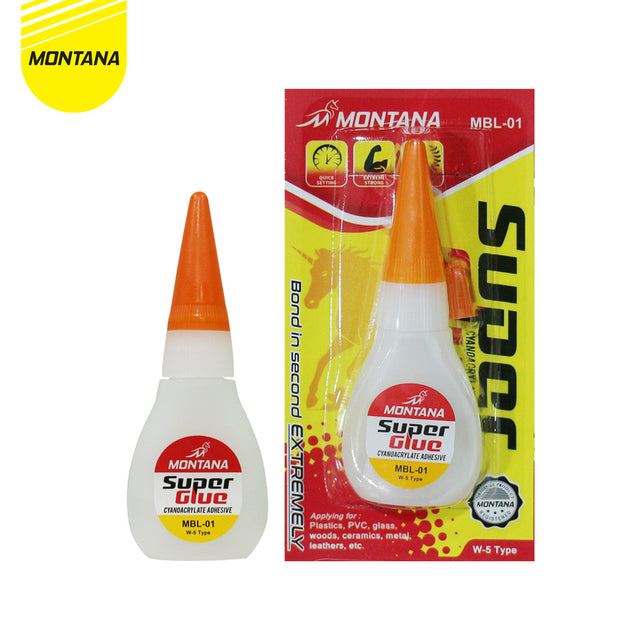 MONTANA Super Glue Lem Korea Kaca Besi Adhesive Glue Perekat Serbaguna MBL-01-BL / Retail 1Pcs