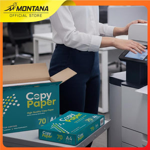 MONTANA X SiDU Copy Paper Kertas Fotocopy 75 GSM A4 Box Isi 5 Rim copy