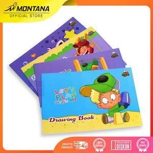 MONTANA X SiDU Drawing Book A4 Buku Gambar Dodo A4 Pack Isi 25Pcs