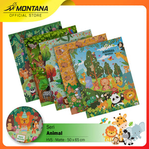 MONTANA Kertas Kado Wrapping Paper Paket isi 10 Pcs
