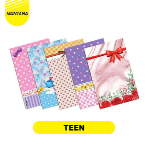 MONTANA Kertas Kado Wrapping Paper Paket isi 10 Pcs