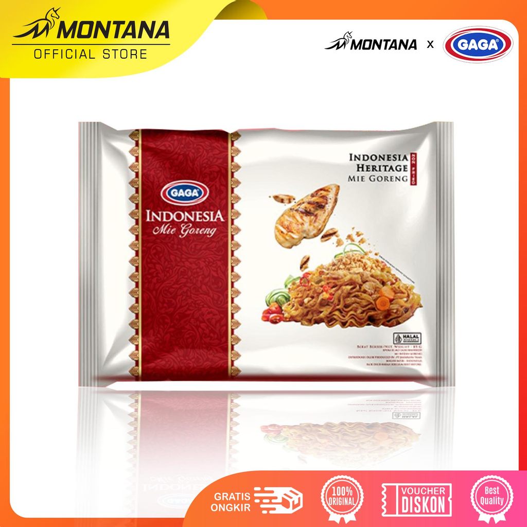 MONTANA X GAGA Indonesia Mie Goreng Premium 1Pcs
