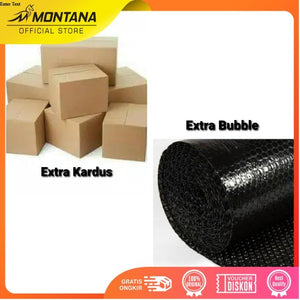 MONTANA Extra Packing Dus / Bubble Wrap Untuk Pengaman