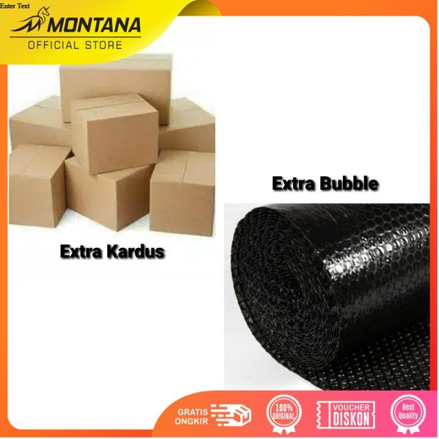 MONTANA Extra Packing Dus / Bubble Wrap Untuk Pengaman