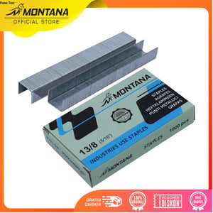MONTANA Staples Isi Stapler Tembak 45882 Refill Gun Tacker RS-13/8/Retail