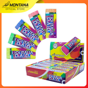 MONTANA Penghapus Karet Pensil 20 Pcs Eraser Dust Free MFP-20/Box
