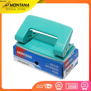 MONTANA Punch Pembolong Kertas Maksimum A4 Paper Hole Puncher With Lock HP-30