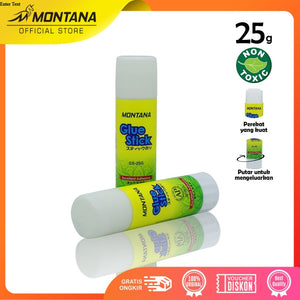 MONTANA Glue Stick Lem Batang 25g Excellent Adhesive Perekat Serbaguna GS-25/Retail