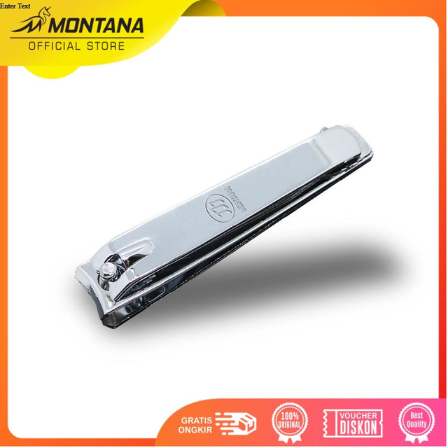 MONTANA Gunting Kuku Kecil Stainless Steel 7.5 Cm Nail Clipper Perawatan Tangan TNC-07/Retail