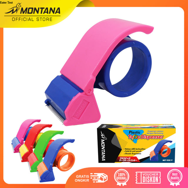 MONTANA Tape Cutter Tape Dispenser Pemotong Pita Perekat MDT-502P