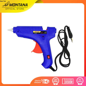 MONTANA Glue Gun Lem Tembak 60 Watt Perekat Serbaguna GG-02 Merah