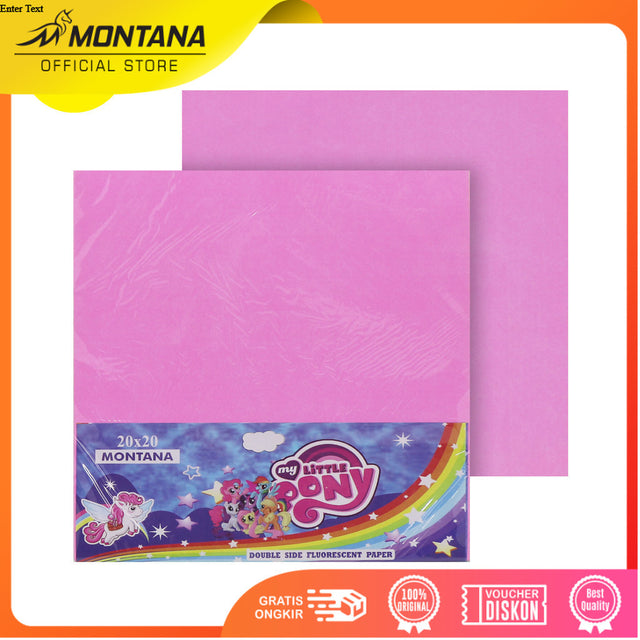 MONTANA KERTAS ORIGAMI 20 X 20 KERTAS LIPAT KERTAS WARNA