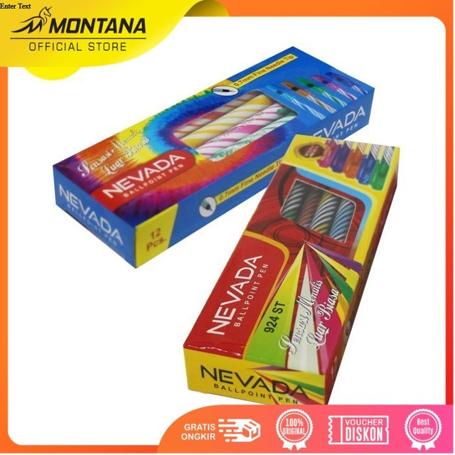 Montana Pen/ Bolpen/ Pulpen/ ballpoint/ pena murah NEVADA lilin