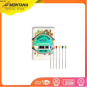 MONTANA Jarum Pentul Motek Anti Karat 40 Pcs Straight Pin Serbaguna TBP-32MM