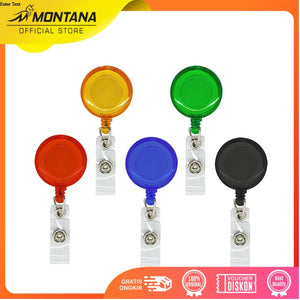 MONTANA Yoyo Gantungan Id Card Plastik Panjang Tali 70 cm Name Tag TC-2Retail