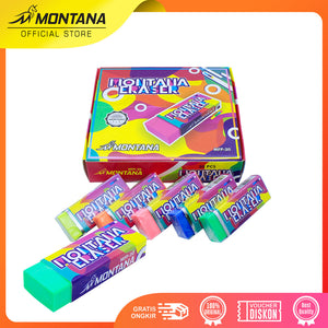 MONTANA Penghapus Pensil Eraser Dust Free MFP-20 Retail 1Pcs