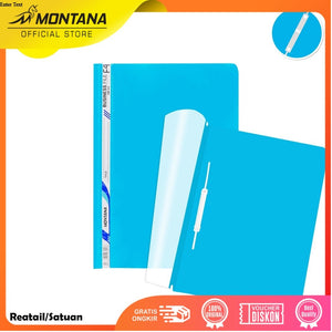 MONTANA File Bisnis Map Plastik F4 Business File Dokumen Folder TBF-F4/Retail