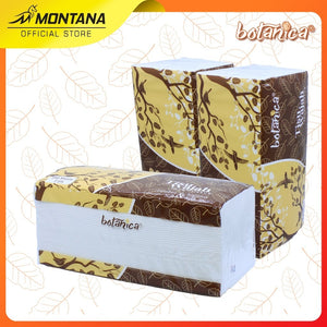 MONTANA X BOTANICA Facial Tissue 250 Sheets 2Ply Tisu Wajah Halus&Lembut 100% Virgin Pulp BundlePack