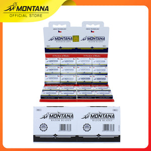MONTANA Razor Blades Silet Cukur Shaving Comfort MBS-5 MADE IN INDIA Retail 1 Box
