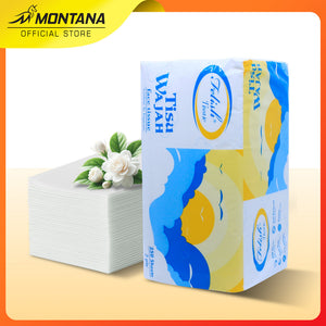 MONTANA FELISH Classic Facial Tissue 250 Sheet 2 Ply Tisu Wajah Halus dan Lembut 100% Virgin Pulp copy
