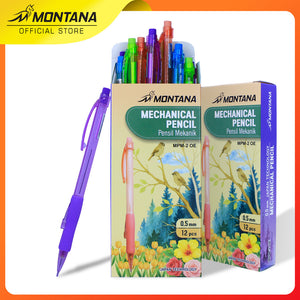MONTANA Mechanical Pencil Pensil Mekanik Montana  MPM-2 OE 0.5 mm Box Isi 12Pcs copy