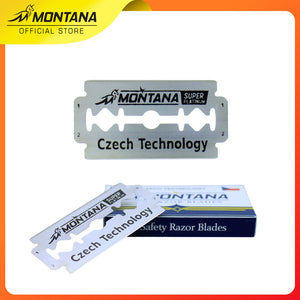 MONTANA Razor Blades Silet Cukur Shaving Comfort MBS-5 MADE IN INDIA Retail 1 Box