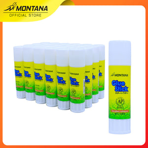 MONTANA Glue Stick Lem Batang 15gr Strong Adhesive Perekat Serbaguna GS-15 Box 24Pcs copy