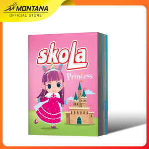 MONTANA X SiDU Buku Tulis SKOLA 38 Lembar A5 Ruled Buku Tulis Anak By Sinar Dunia Retail 1Pcs