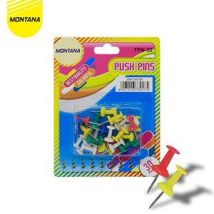 MONTANA BUNDLING! 5Pack Push Pin TPN-30 + 3Pcs Correction Tape OR-2