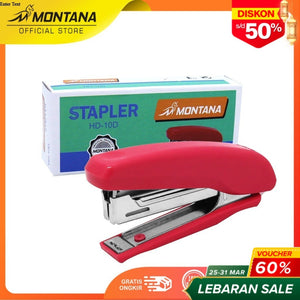 MONTANA Stapler Jepretan Staples Jegrekan Hekter Ringan dan Kuat HD-10